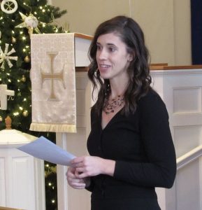 Virginia Schiller Institute Choral Director, Megan Beets