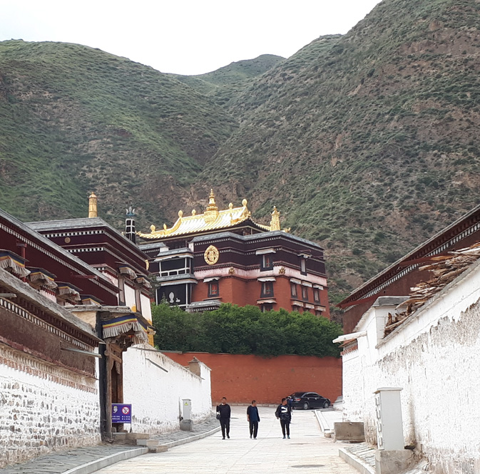 Labrang Buddhist monastery at Tibetan autonomous prefecture in Gannan.