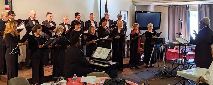 Houston Schiller Institute Community Chorus.