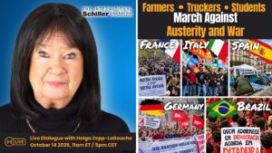 Live Dialogue with Helga Zepp-LaRouche: Farmers, Truckers, Students March Against Austerity and War